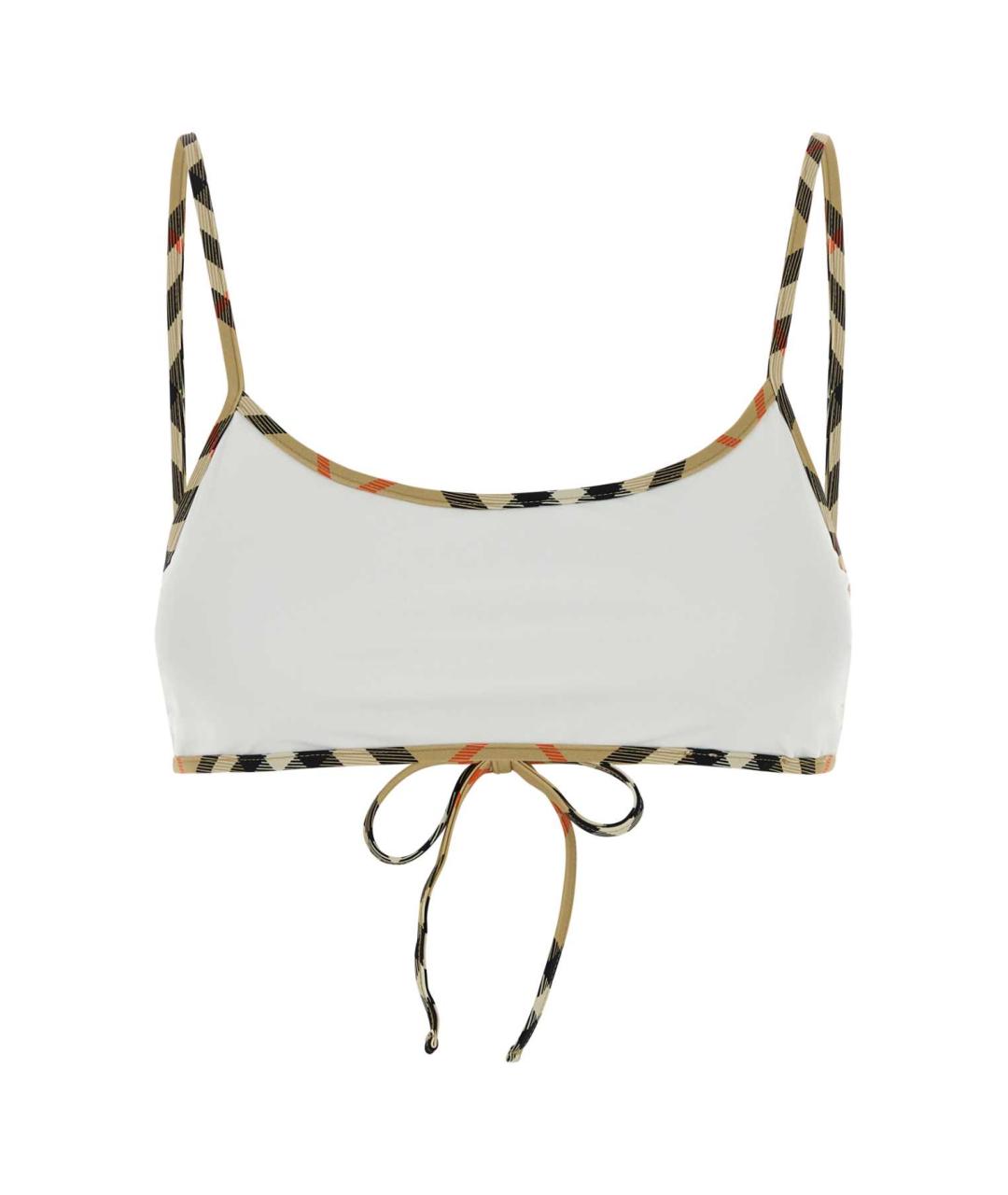 BURBERRY Белый полиамидовый купальник, фото 1