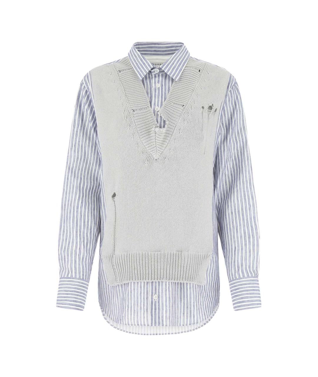 MAISON MARGIELA Мульти хлопковая рубашка, фото 1