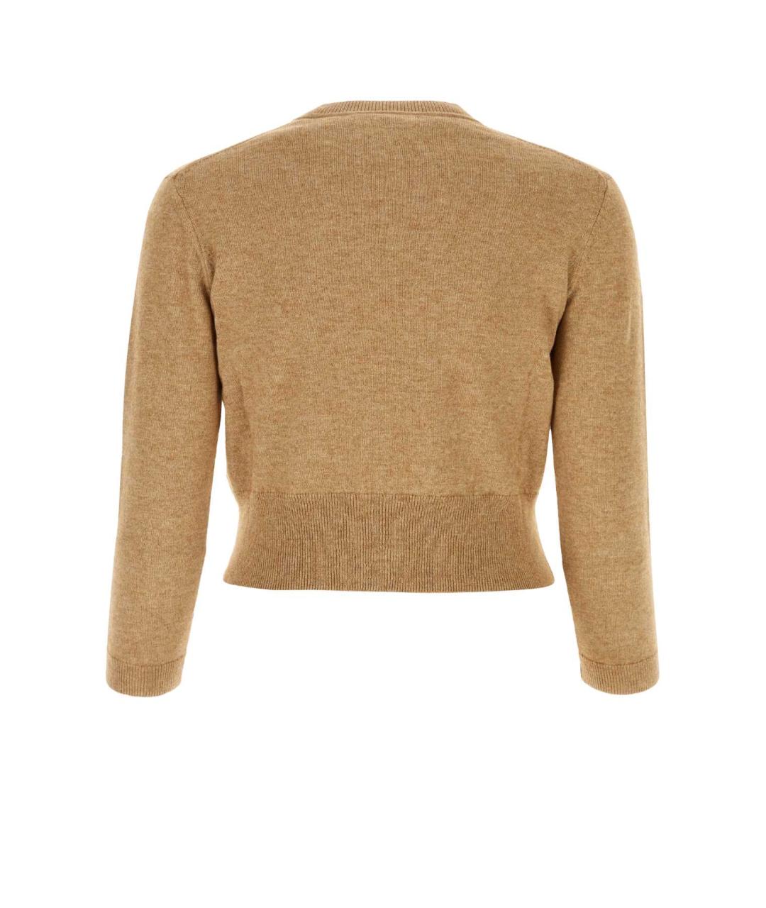 ISABEL MARANT Бежевый хлопковый кардиган, фото 2