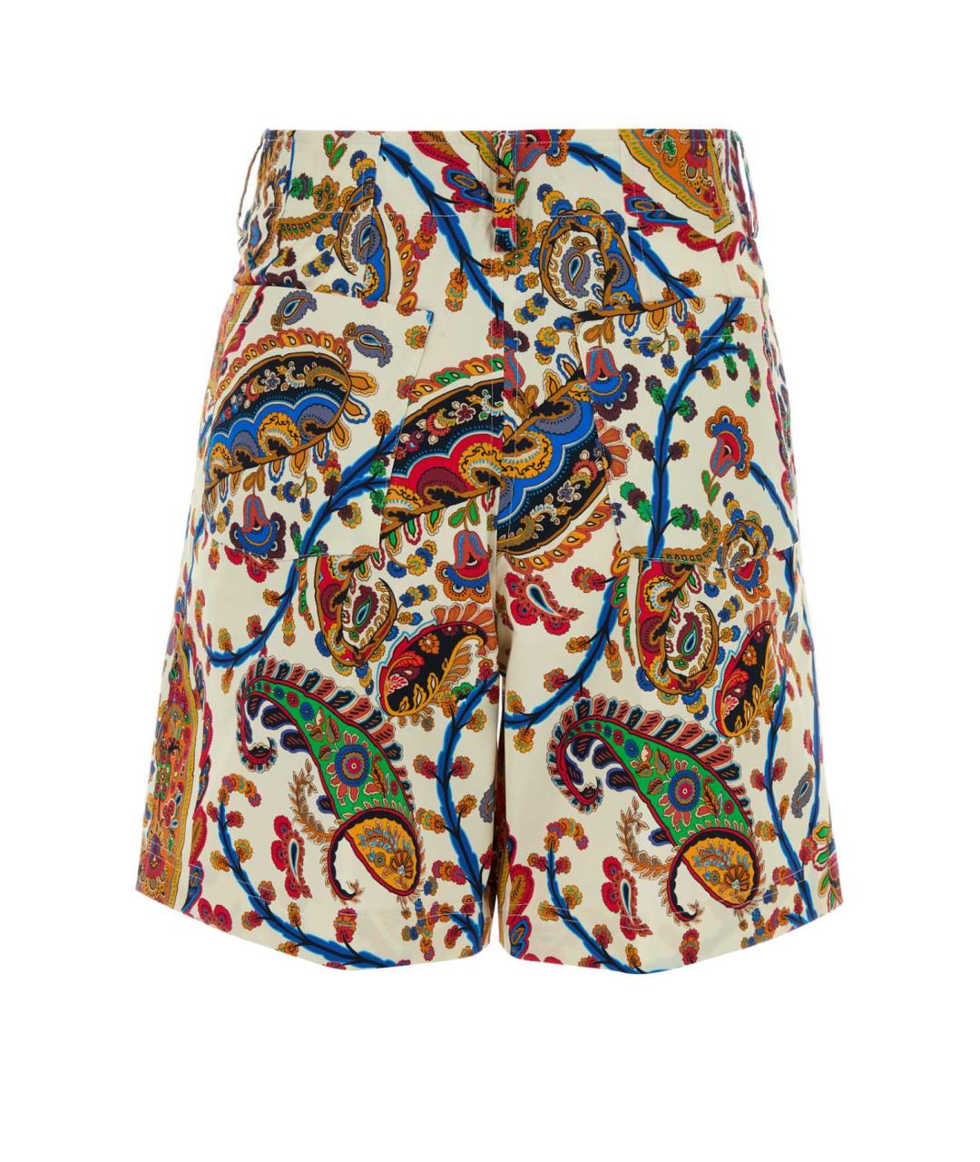 ETRO Мульти хлопко-эластановые шорты, фото 2