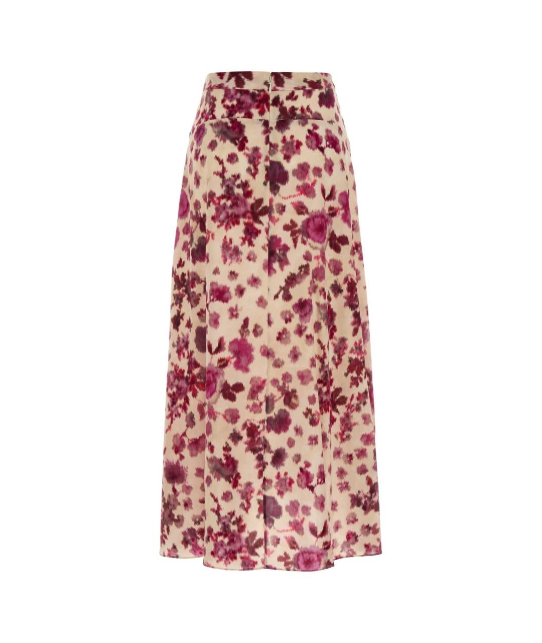 ISABEL MARANT Мульти шелковая юбка макси, фото 2