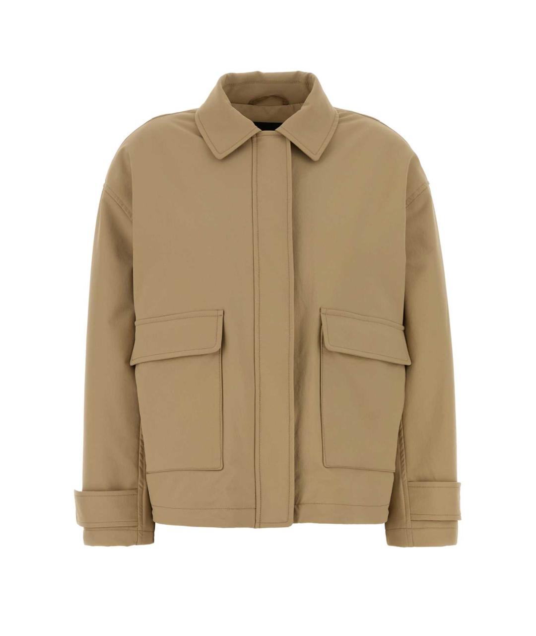 HERNO Бежевая полиамидовая куртка, фото 1