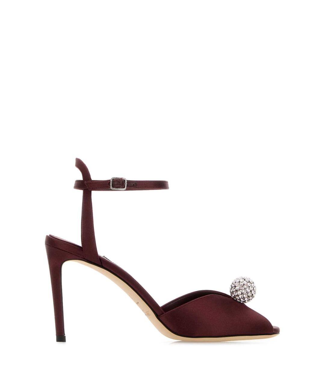 JIMMY CHOO Фиолетовые кожаные туфли, фото 1