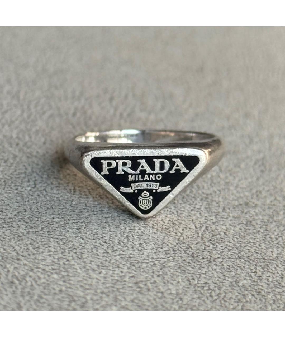 PRADA Серебряное кольцо, фото 7