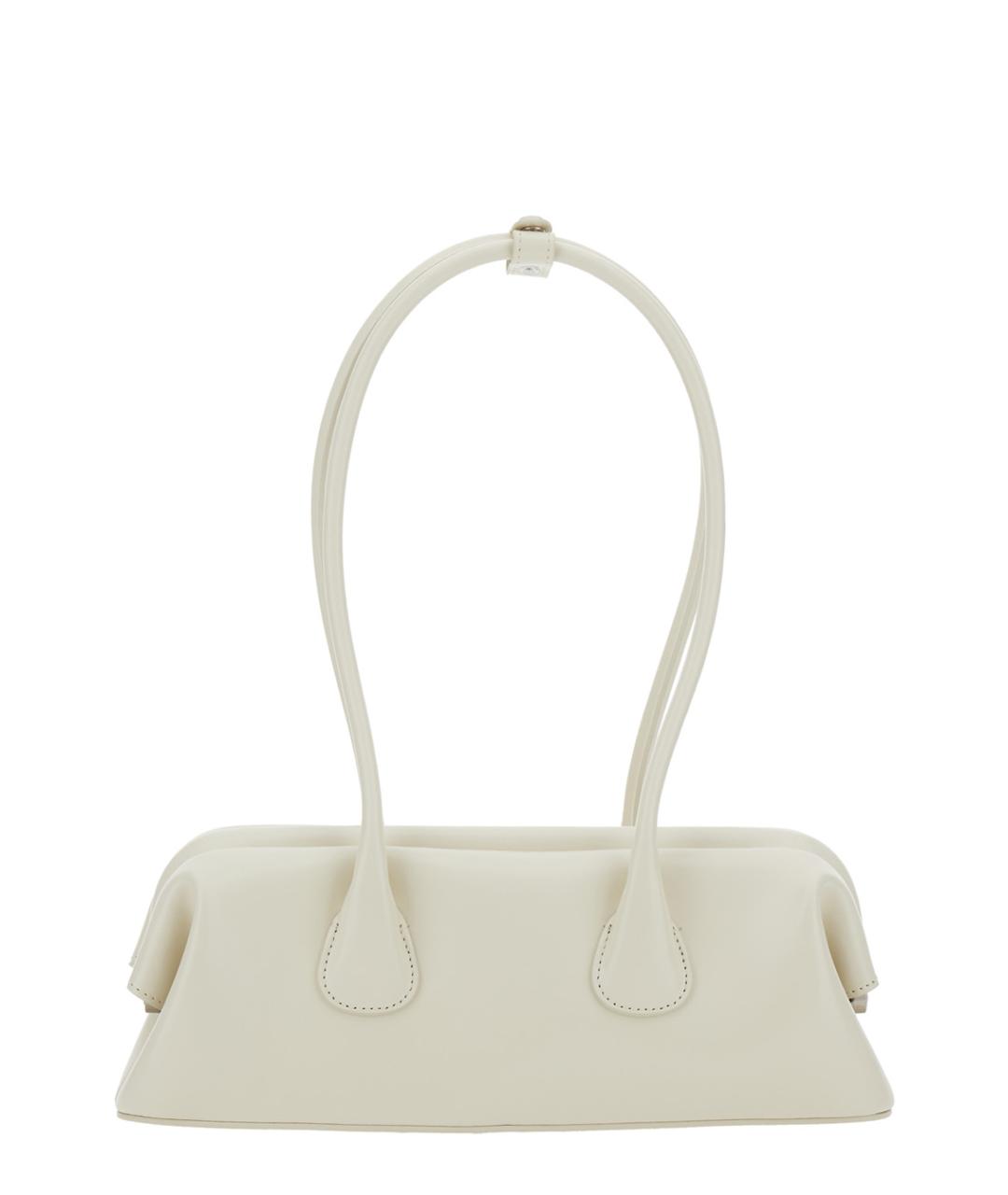 OSOI Белая кожаная сумка через плечо, фото 1