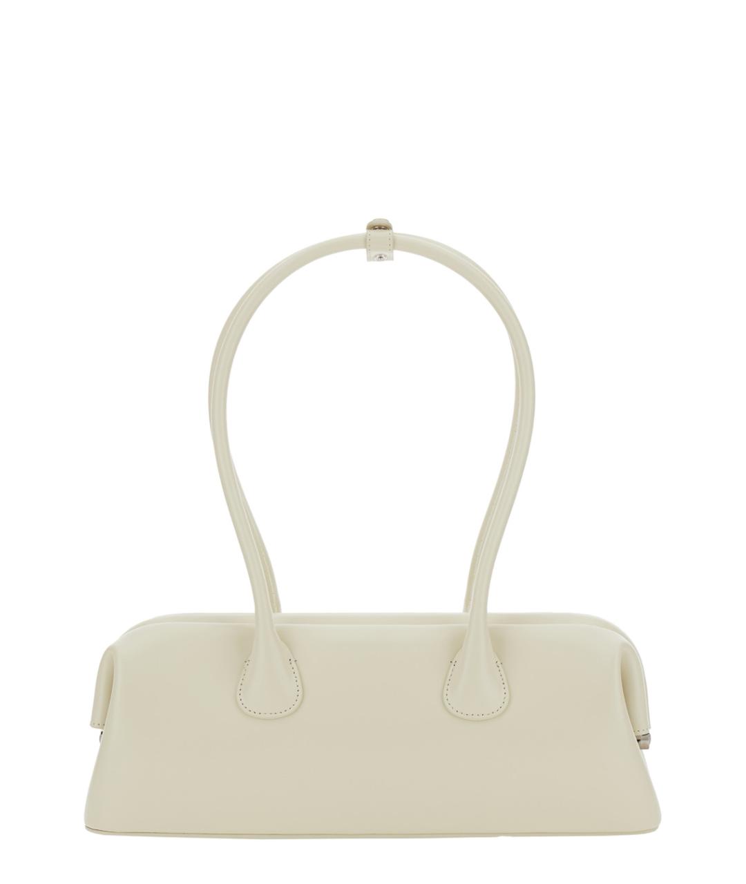 OSOI Белая кожаная сумка через плечо, фото 2