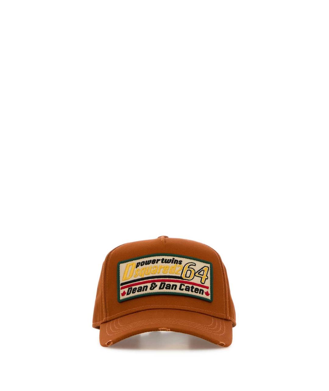 DSQUARED2 Оранжевая хлопковая кепка/бейсболка, фото 1