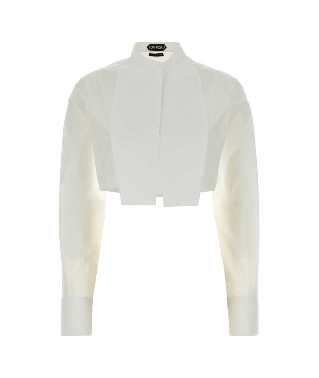 TOM FORD Белая хлопковая рубашка, фото 1