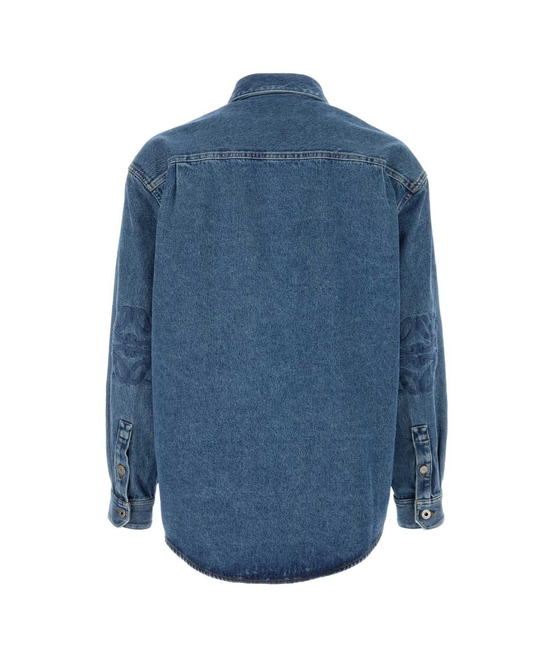 LOEWE Синяя хлопковая куртка, фото 2