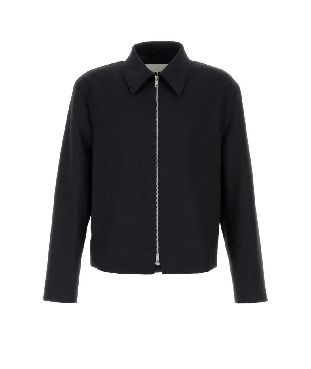 JIL SANDER Синяя полиэстеровая куртка, фото 1