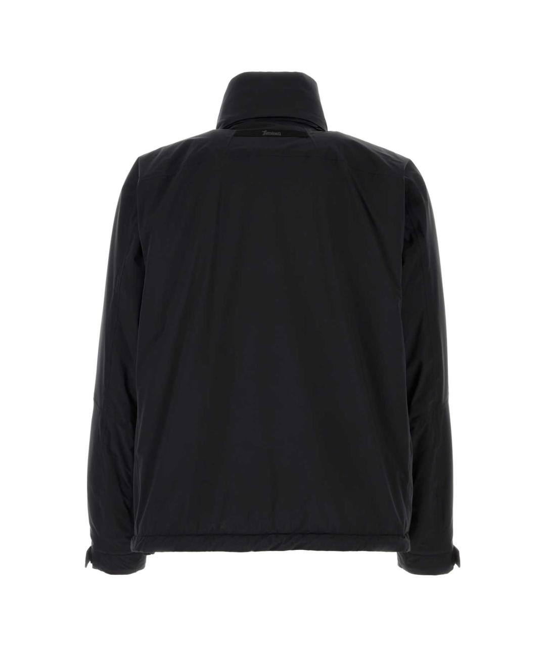 HERNO Черная полиамидовая куртка, фото 2