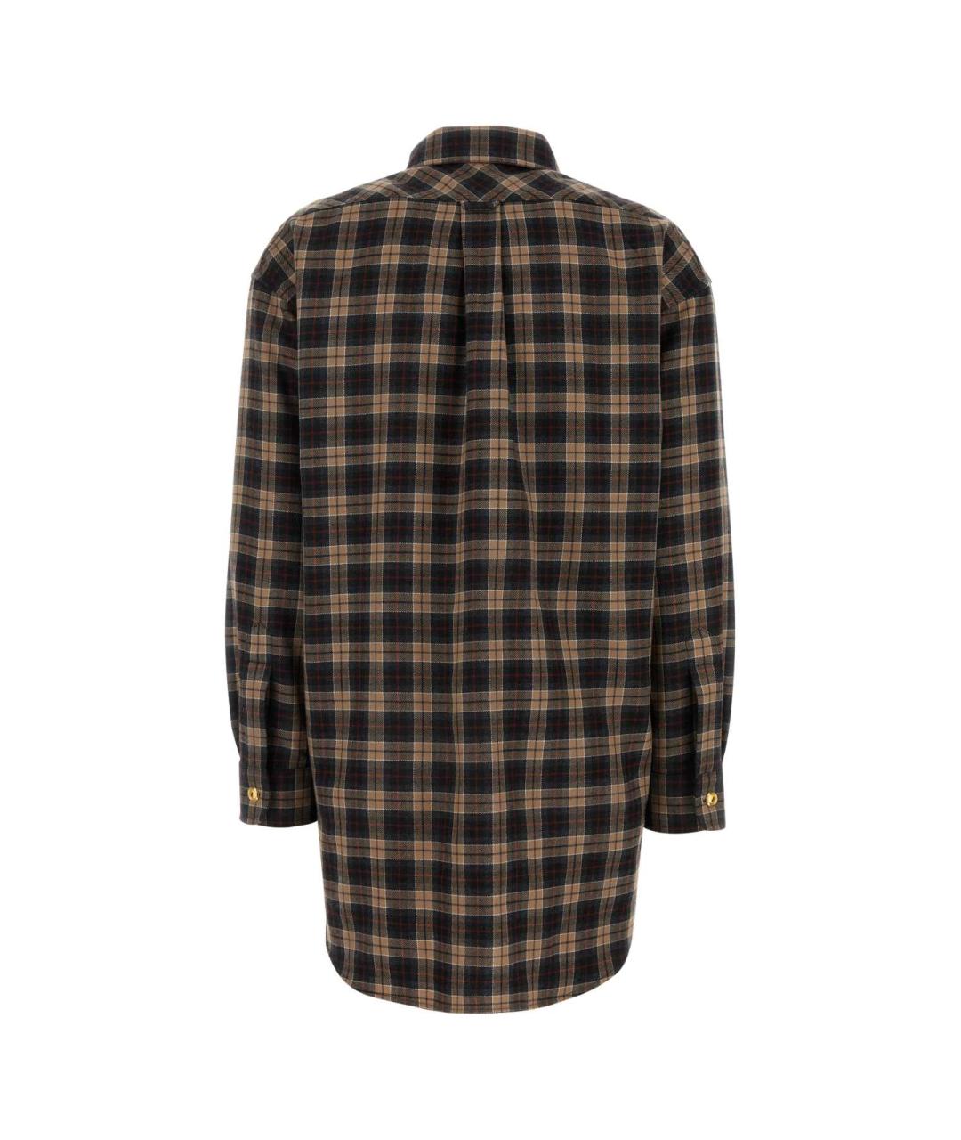 MIU MIU Мульти шерстяная рубашка, фото 2