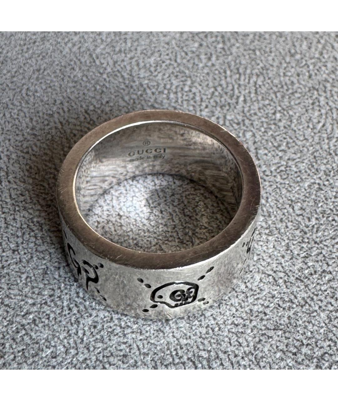 GUCCI Серебряное серебряное кольцо, фото 5