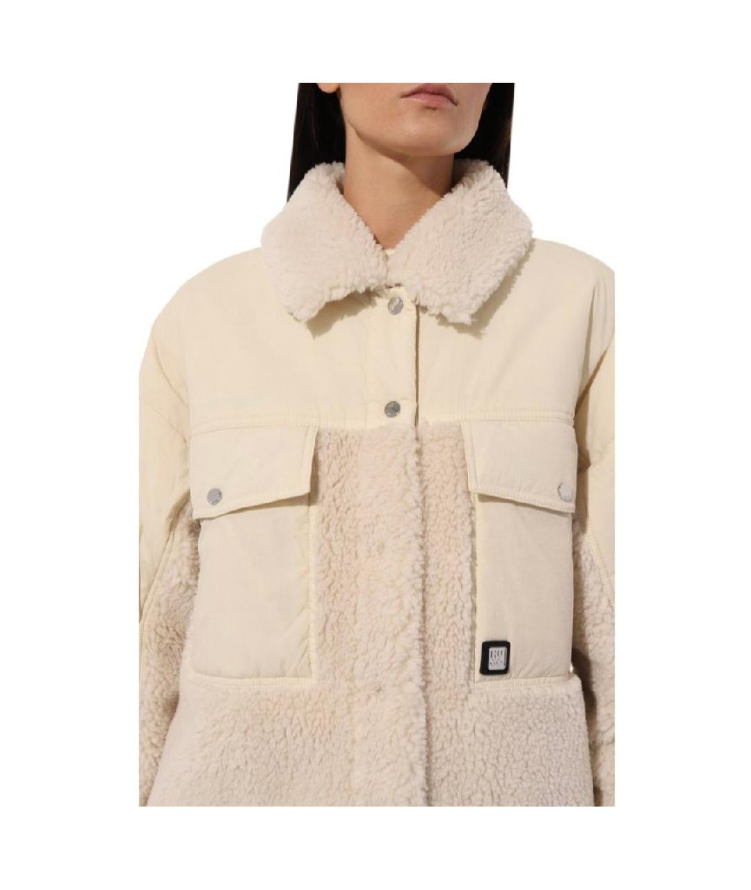 HUGO Бежевая полиэстеровая куртка, фото 4