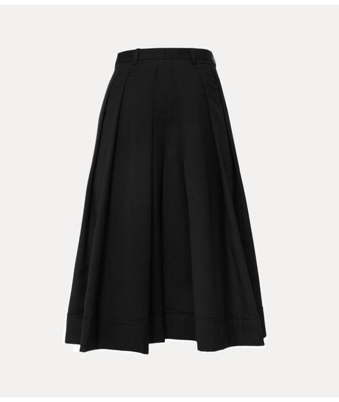 VIVIENNE WESTWOOD Черные шерстяные кюлоты, фото 2