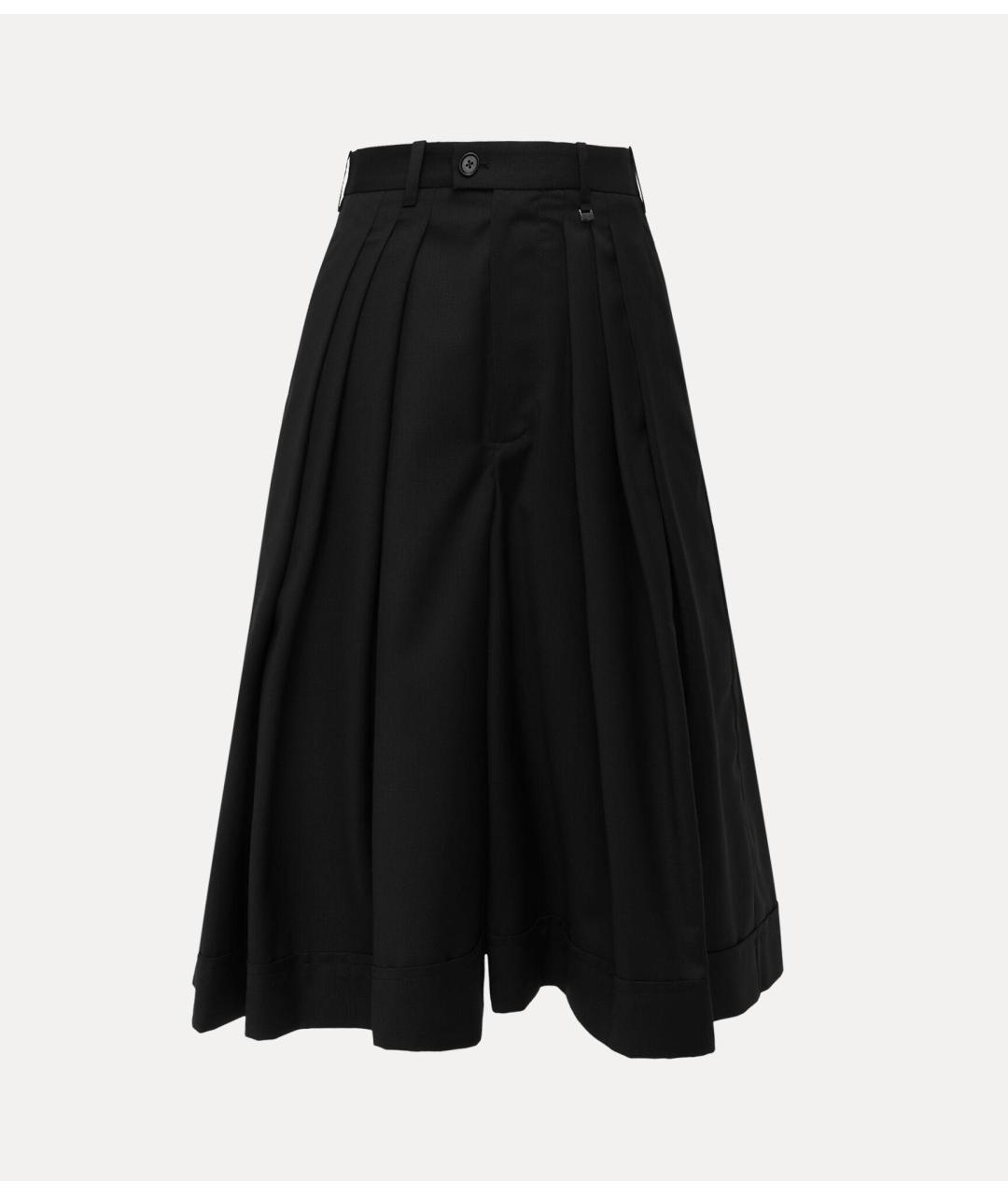 VIVIENNE WESTWOOD Черные шерстяные кюлоты, фото 3