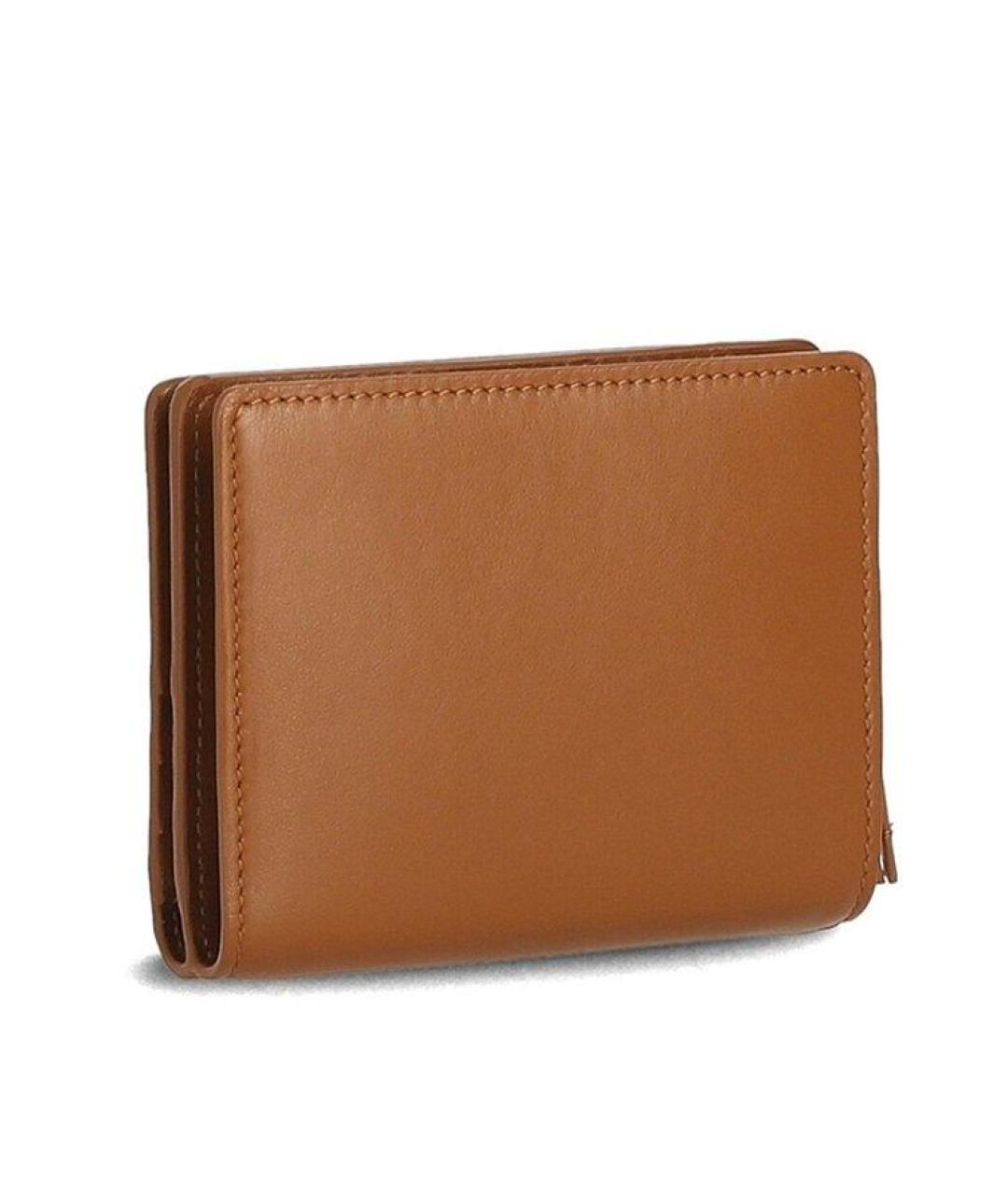 CHLOE Коричневый кожаный кошелек, фото 2