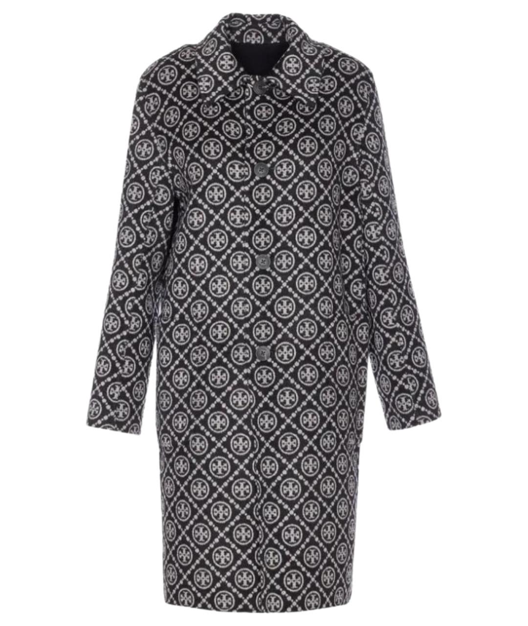 TORY BURCH Мульти шерстяное пальто, фото 4