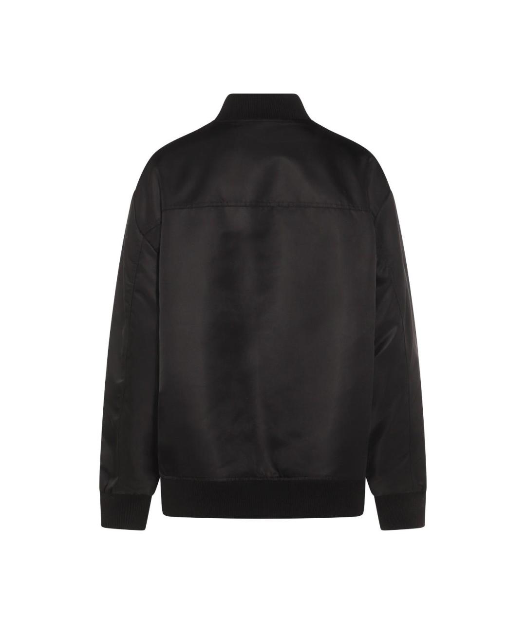 SPORTMAX Черная полиэстеровая куртка, фото 2