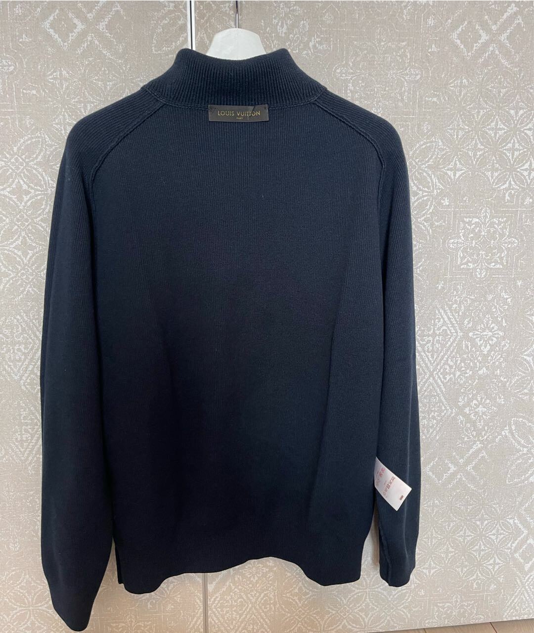 LOUIS VUITTON Темно-синий шерстяной джемпер / свитер, фото 3