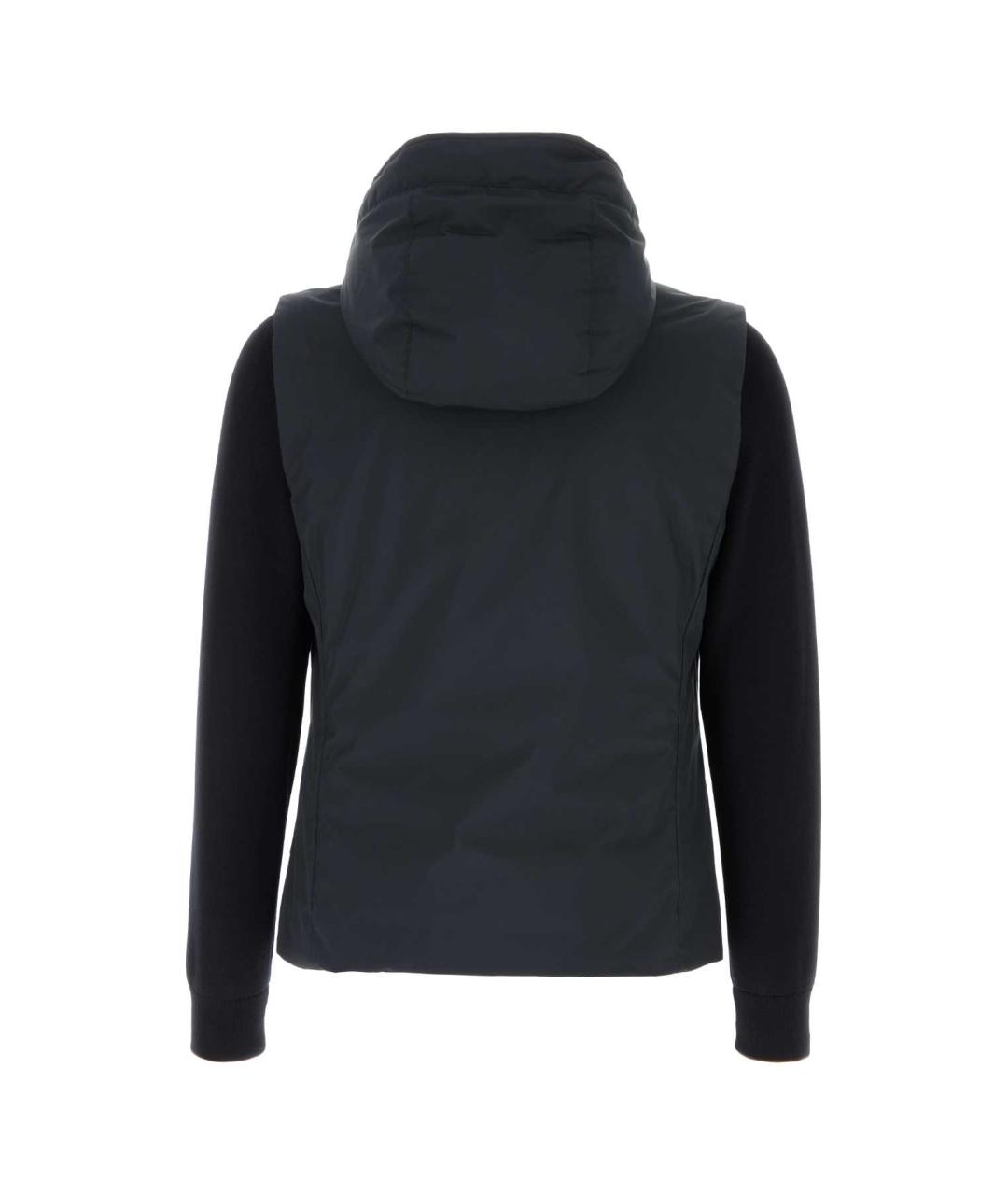 MOORER Темно-синяя полиэстеровая куртка, фото 2