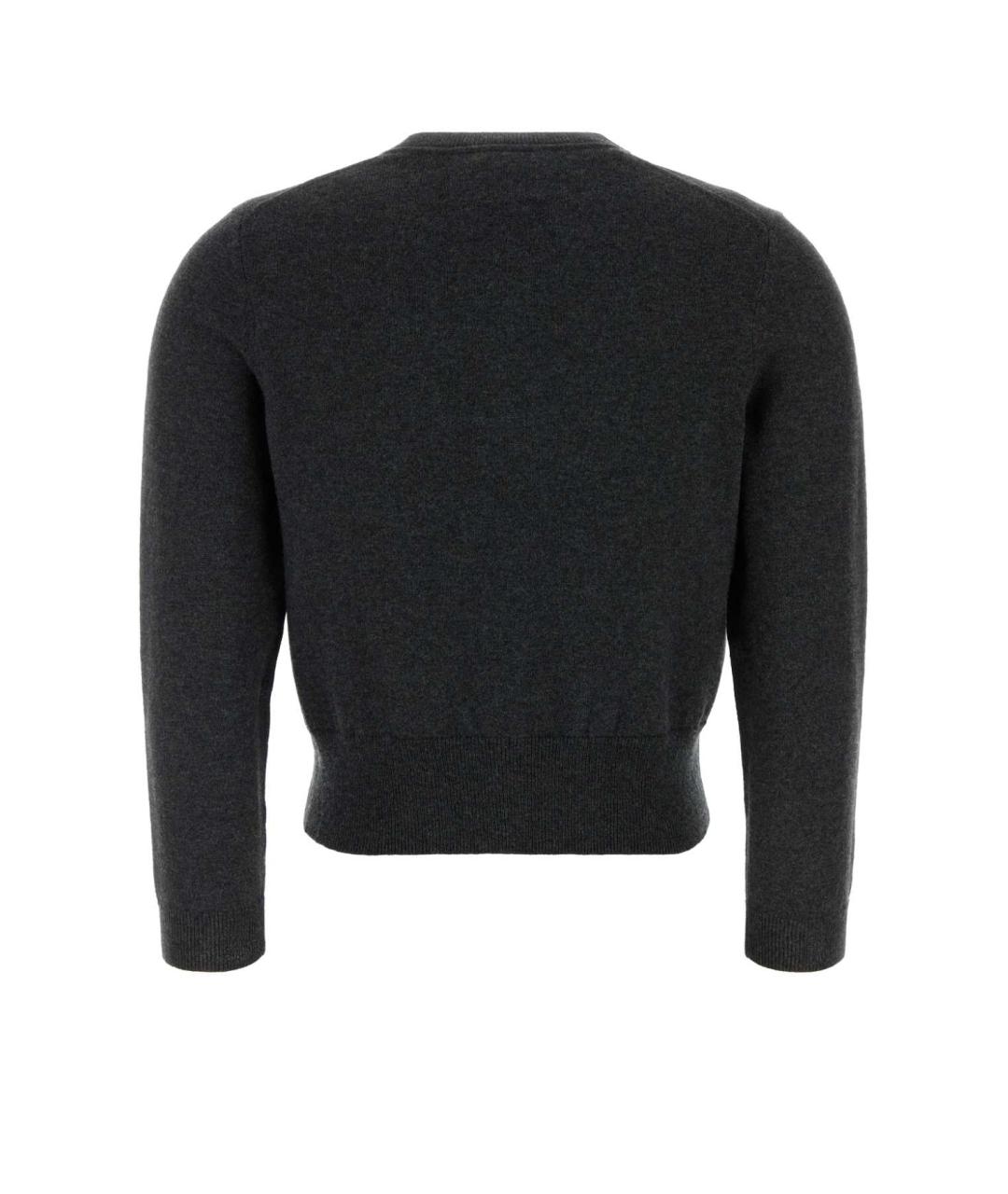 ISABEL MARANT Антрацитовый хлопковый кардиган, фото 2