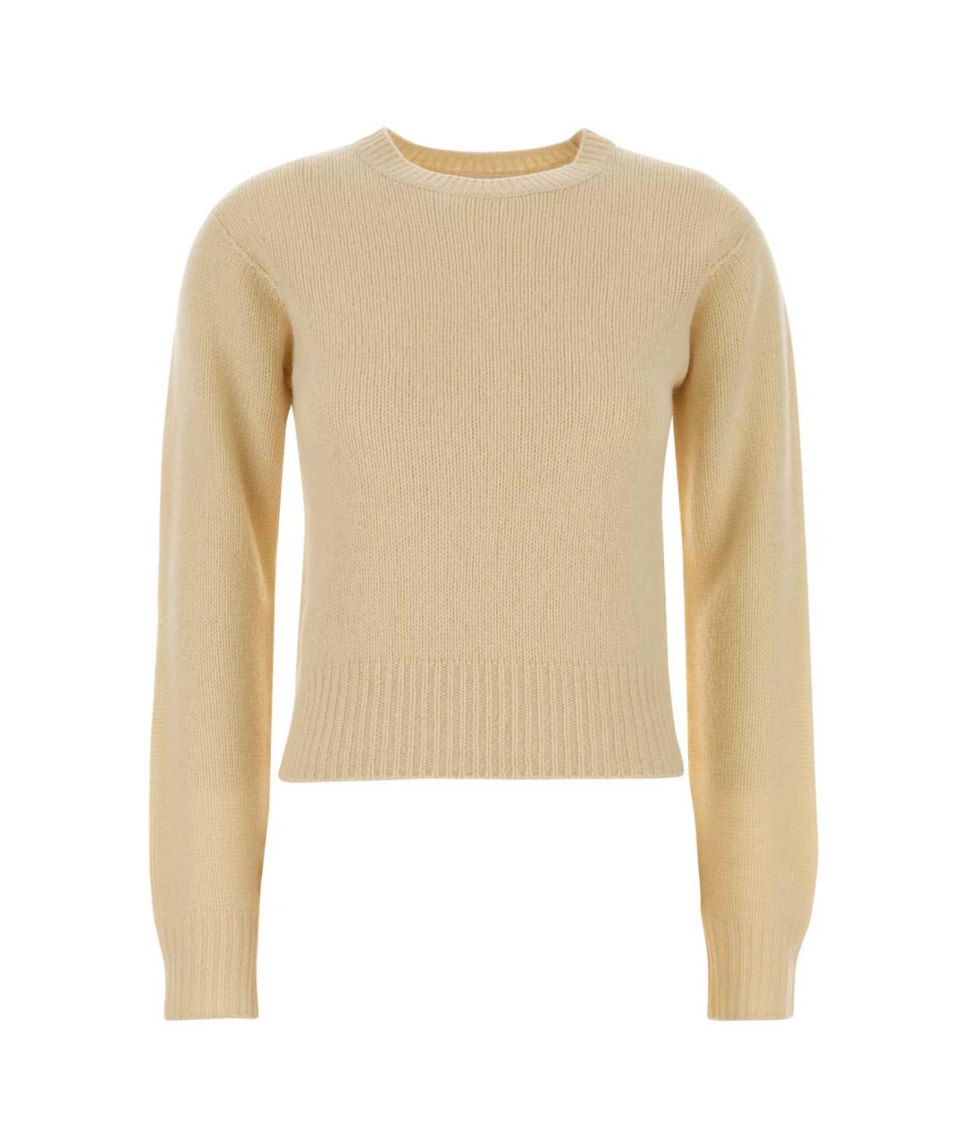 A.P.C. Бежевый шерстяной джемпер / свитер, фото 1