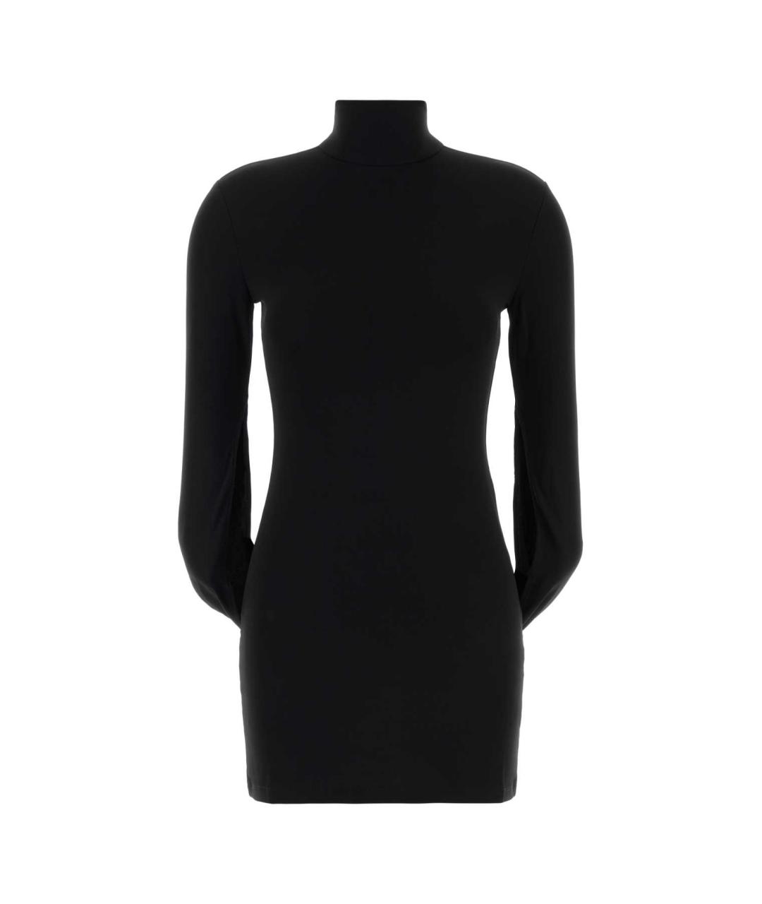 ALEXANDER WANG Черное полиэстеровое платье, фото 1