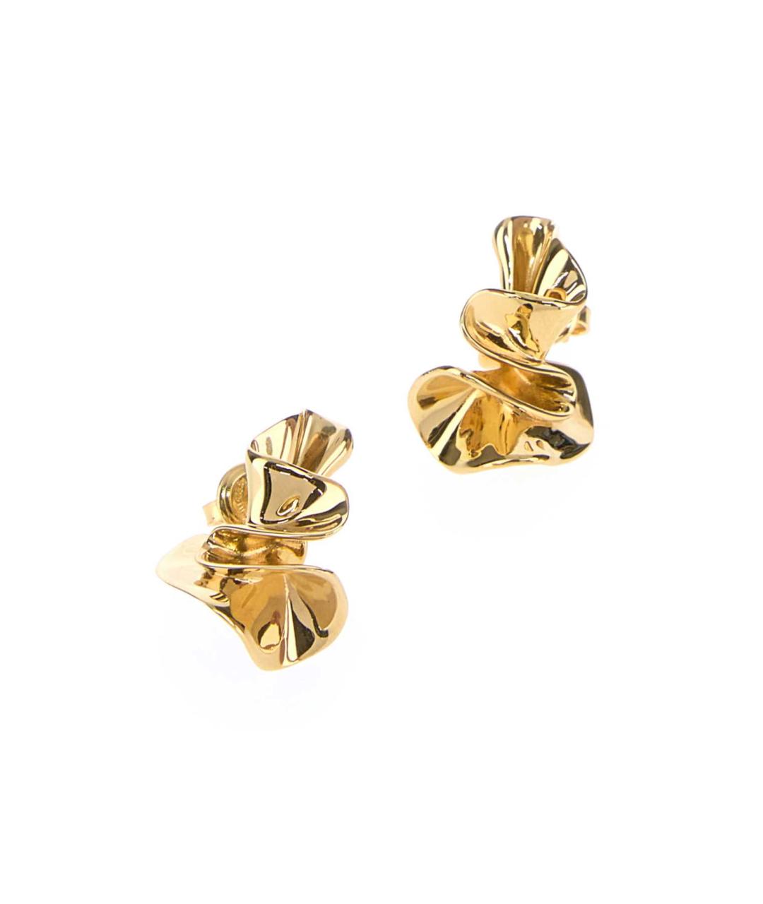 BOTTEGA VENETA Золотые серьги, фото 2