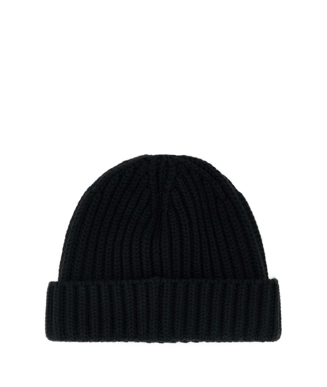PRADA Черная шерстяная шапка, фото 2