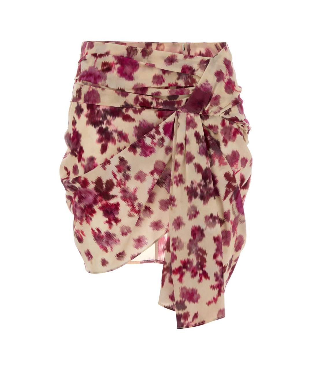 ISABEL MARANT Мульти шелковая юбка мини, фото 1