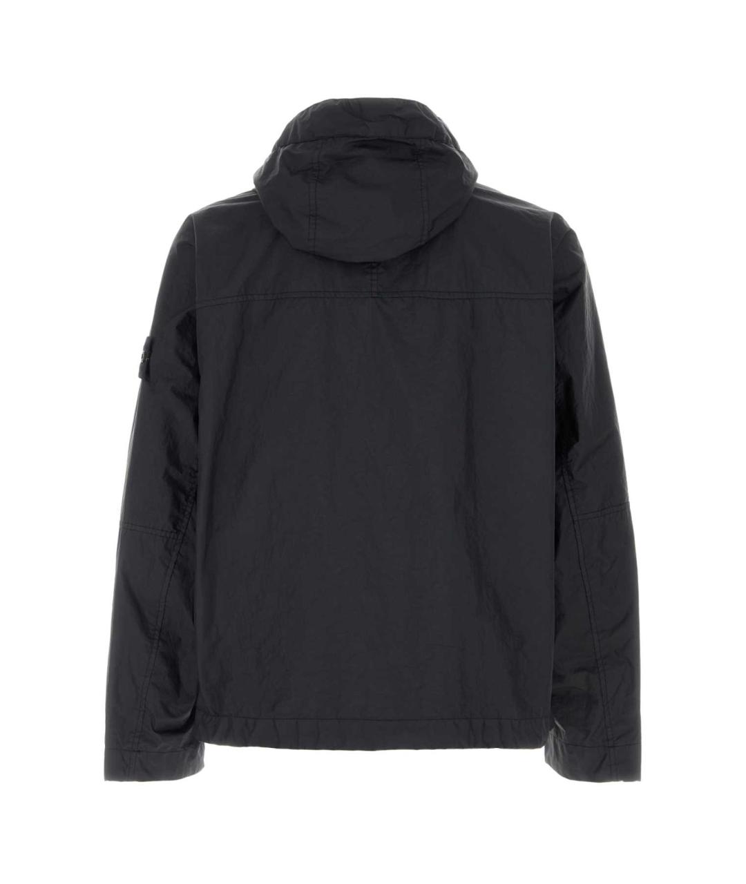 STONE ISLAND Темно-синяя полиамидовая куртка, фото 2