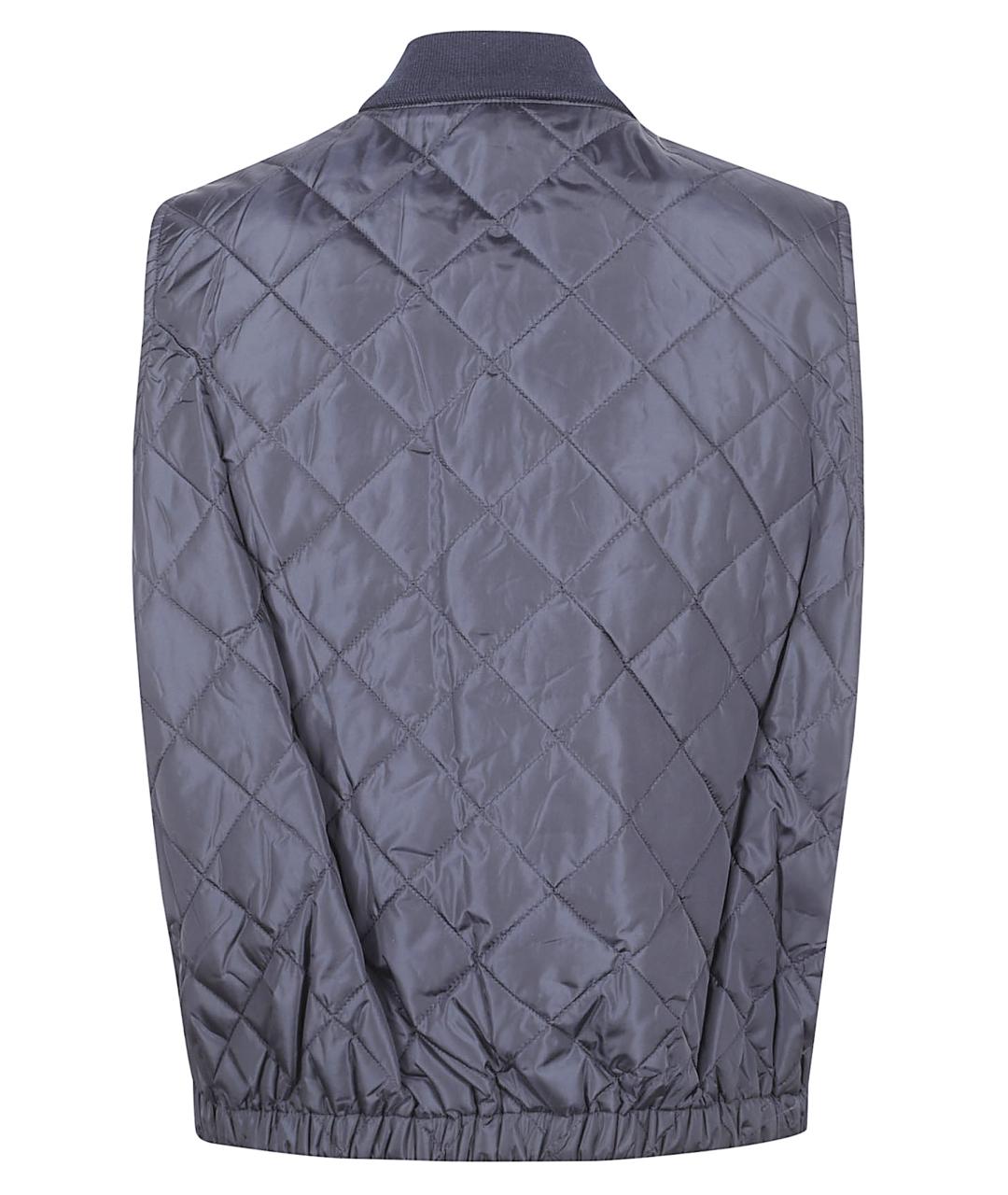 PRADA Синий полиамидовый жилет, фото 3