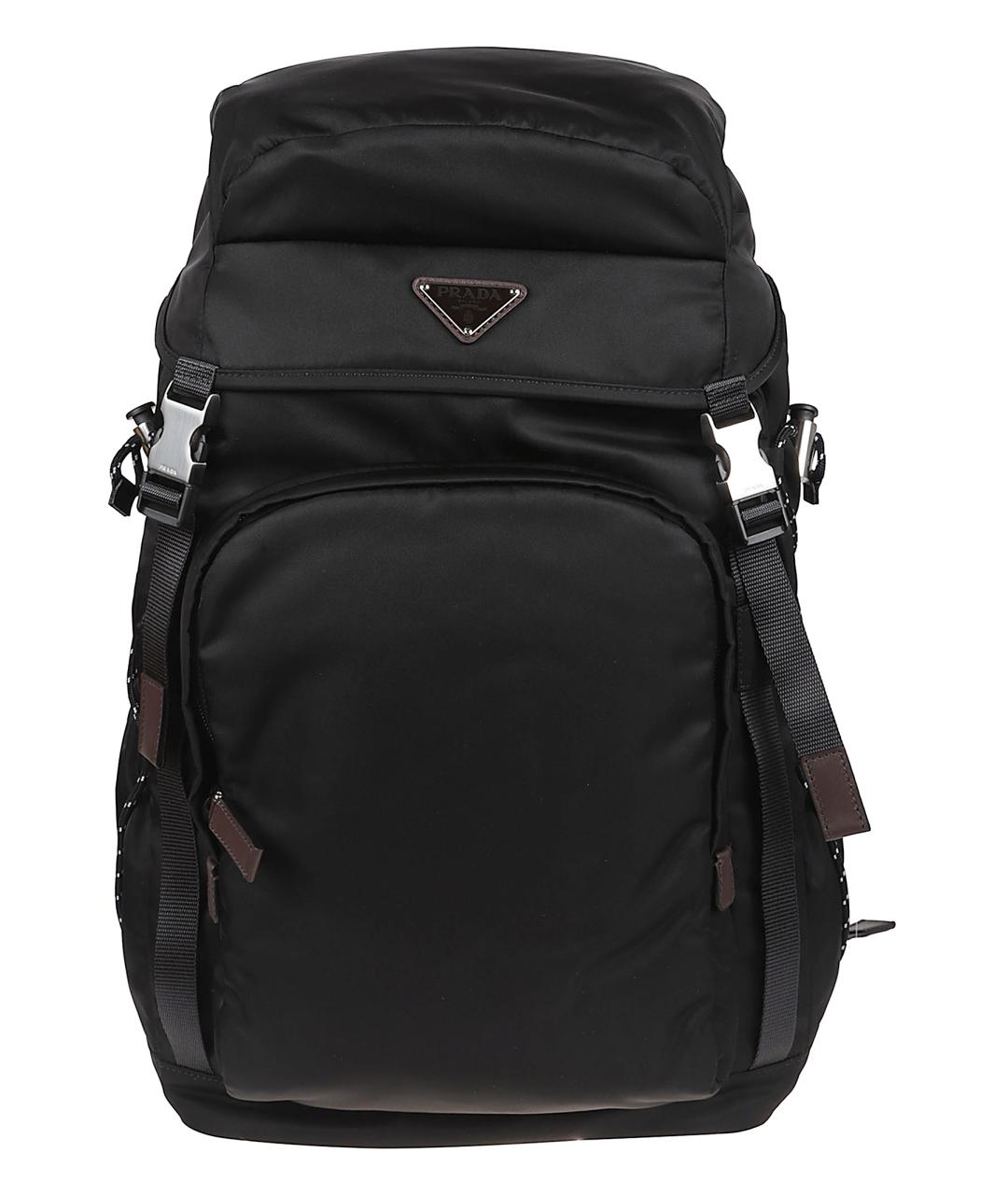 PRADA Черная синтетическая сумка тоут, фото 1