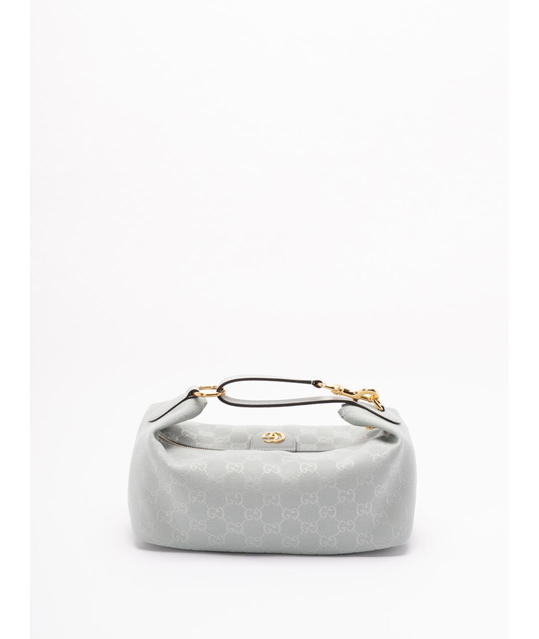 GUCCI Мульти хлопковая сумка с короткими ручками, фото 2