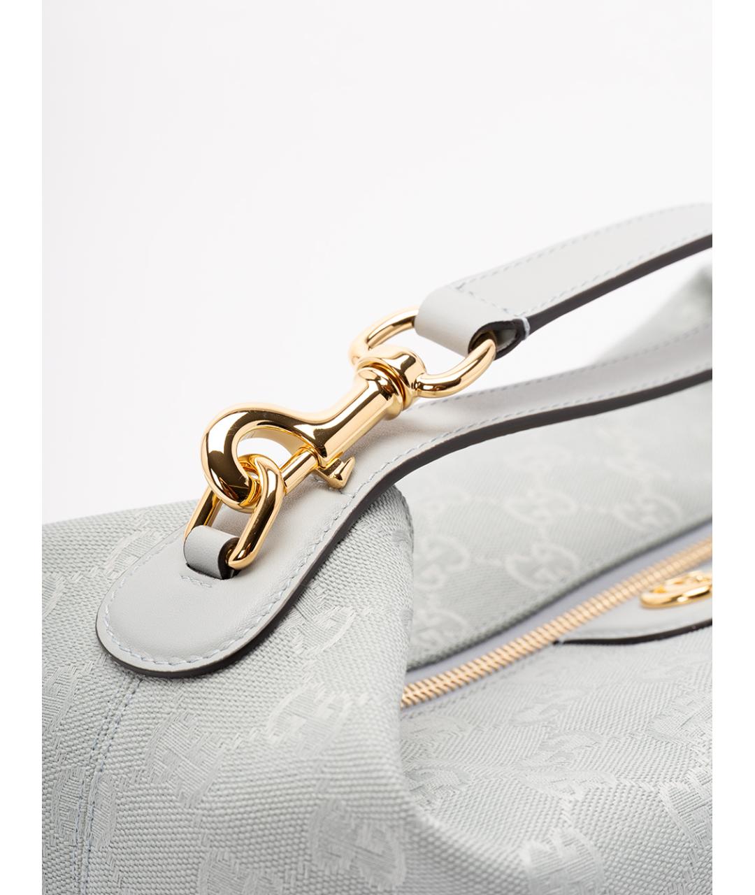 GUCCI Мульти хлопковая сумка с короткими ручками, фото 4