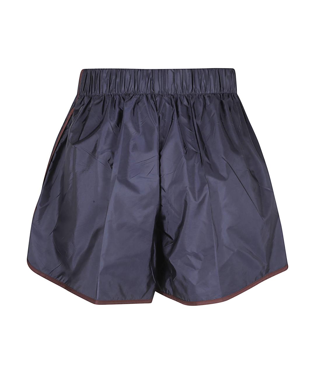 PRADA Темно-синие полиамидовые шорты, фото 3