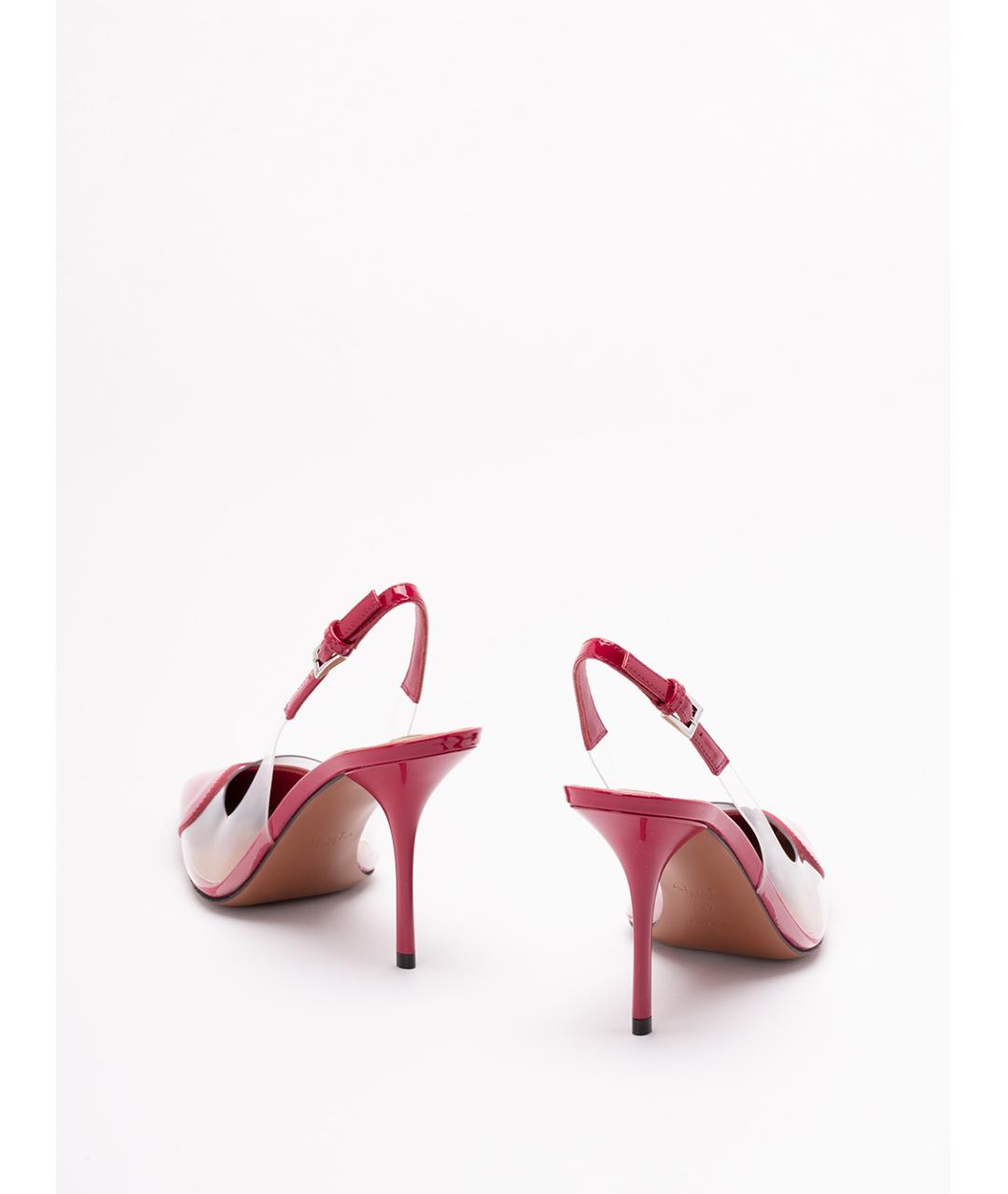 ALAIA Красные кожаные туфли, фото 3