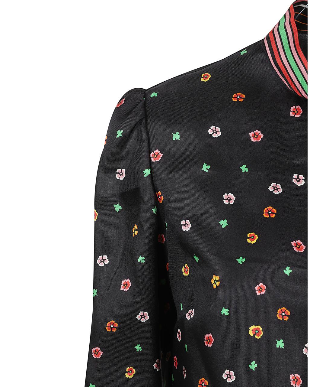 VALENTINO Мульти шелковая блузы, фото 3