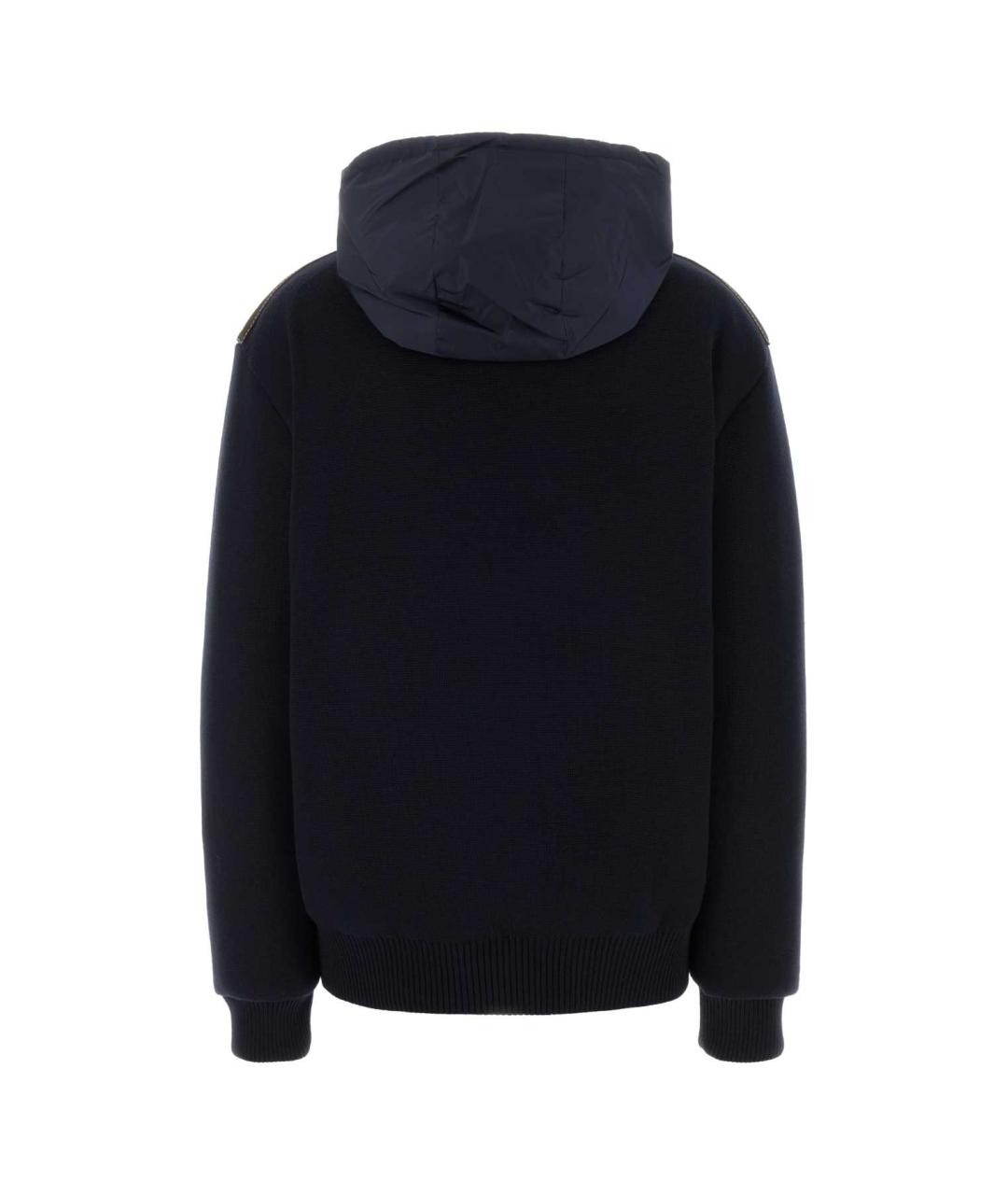 MIU MIU Синяя шерстяная куртка, фото 2