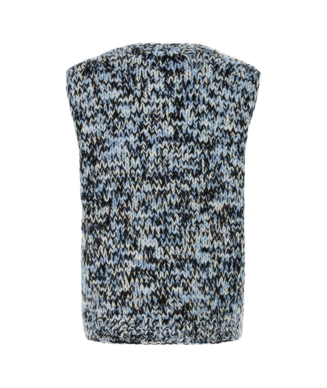 GANNI Мульти шерстяная жилетка, фото 2