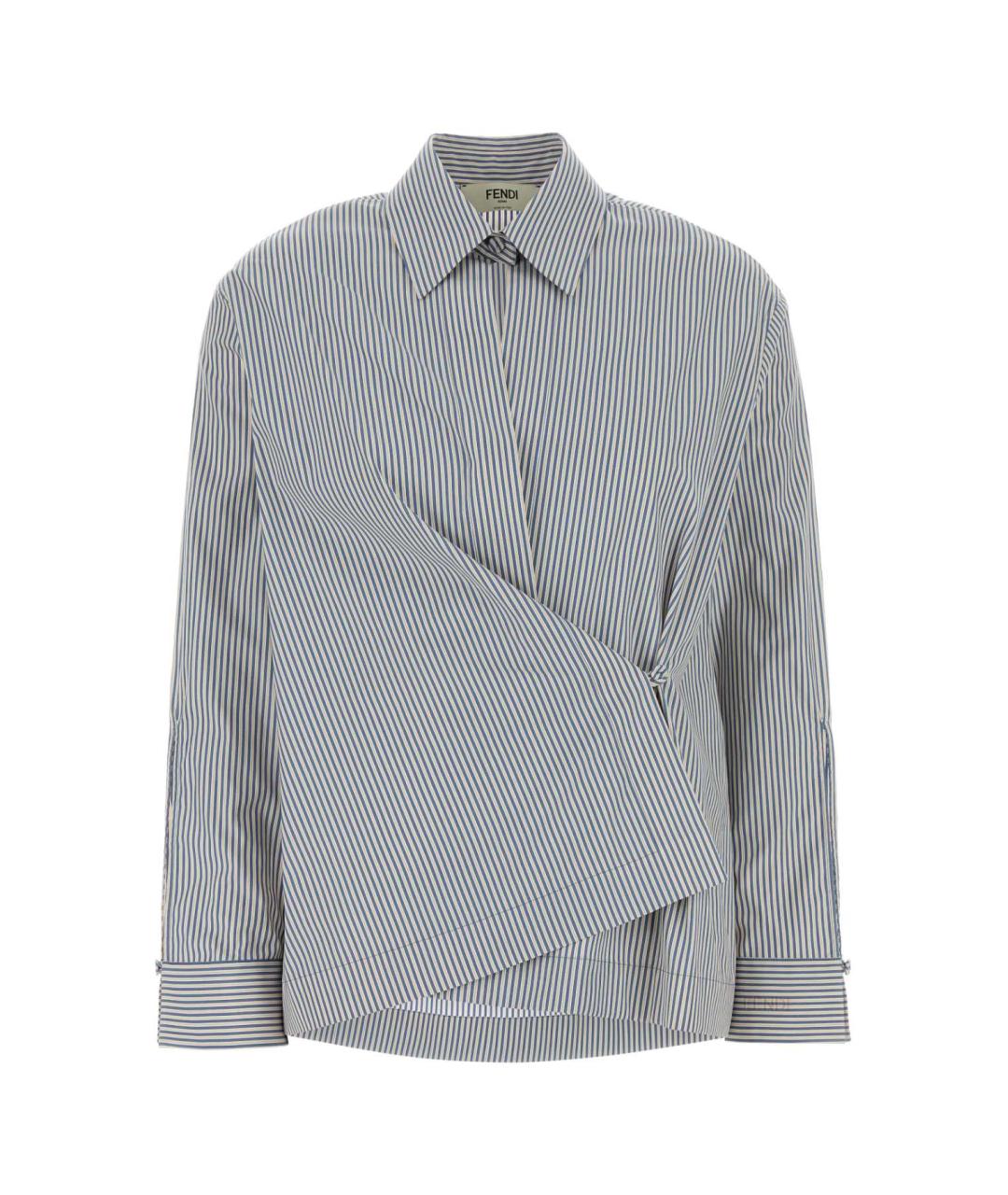 FENDI Мульти хлопковая рубашка, фото 1