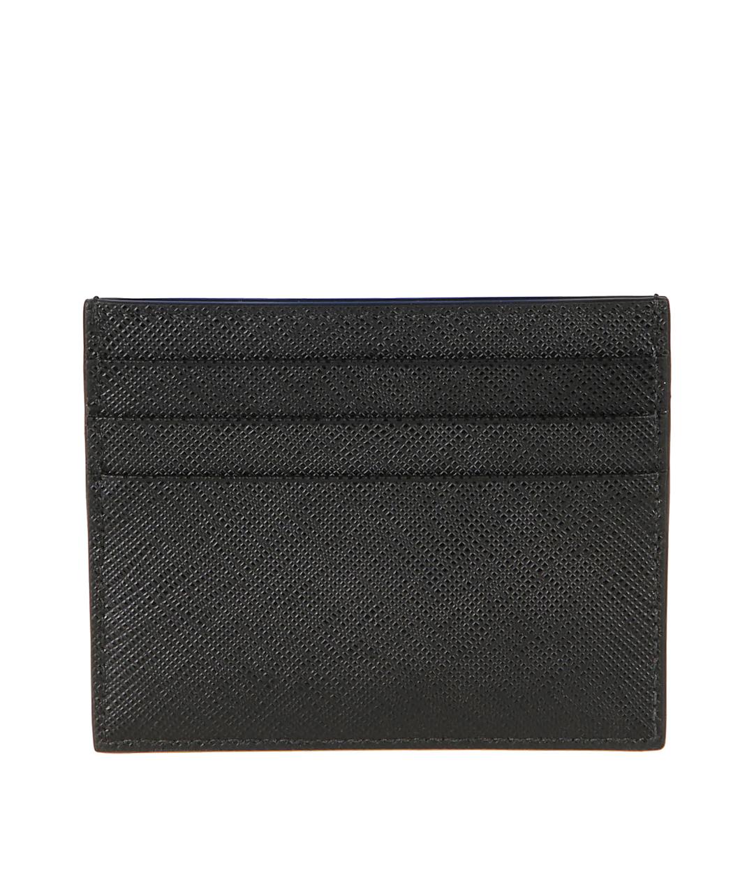 PRADA Черный кожаный кардхолдер, фото 2