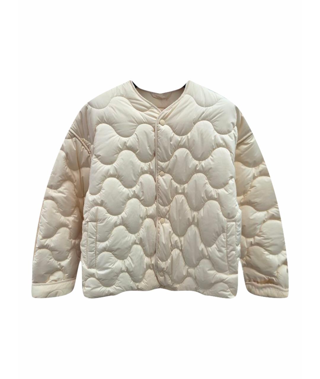 HUGO Бежевая полиэстеровая куртка, фото 1