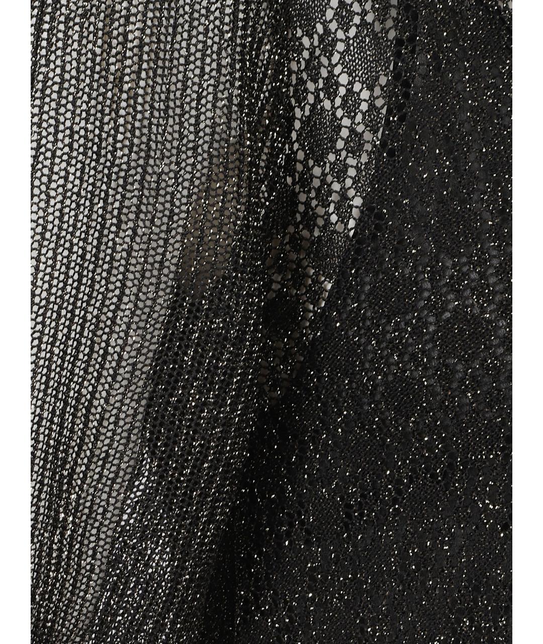 CHLOE Черное вискозное коктейльное платье, фото 2