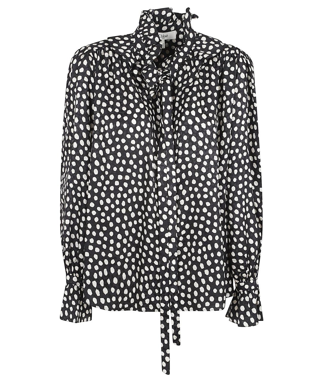 CHLOE Мульти шелковая блузы, фото 1