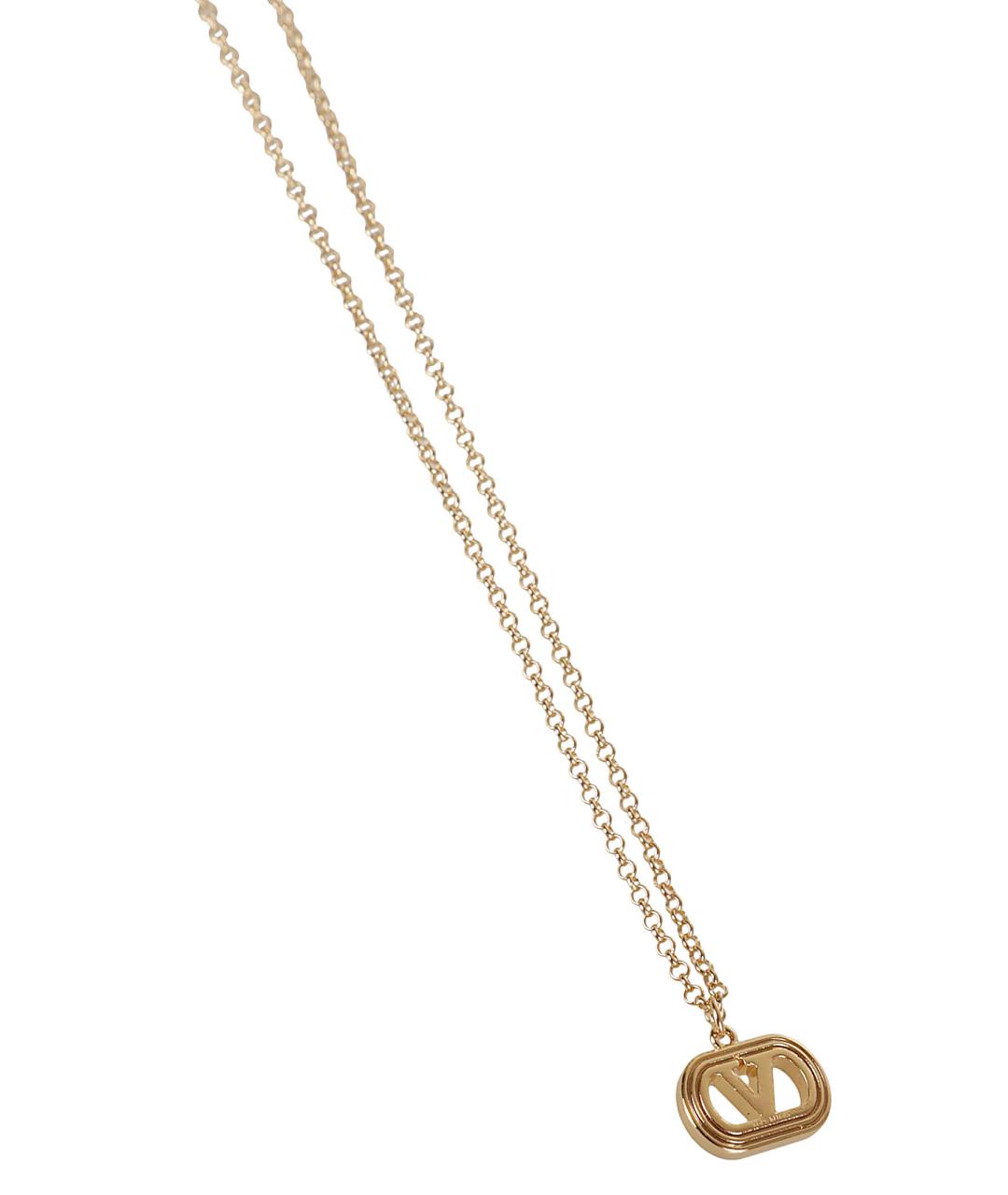 VALENTINO Золотая металлическая подвеска, фото 1