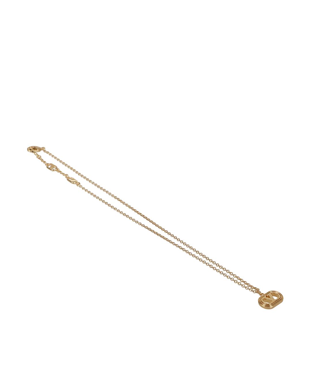 VALENTINO Золотая металлическая подвеска, фото 2