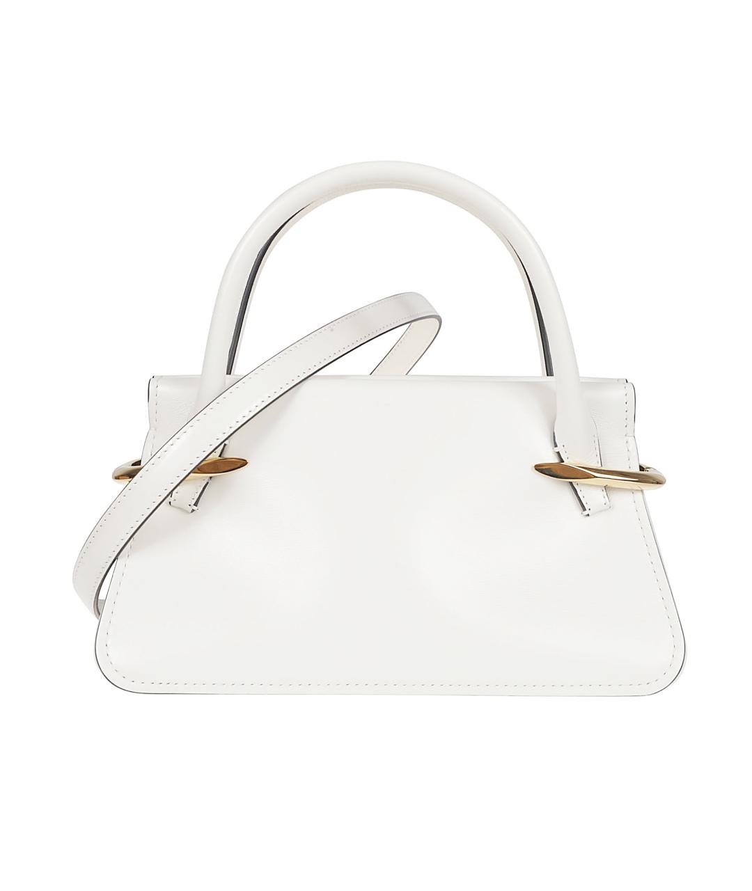 GIVENCHY Белая кожаная сумка тоут, фото 2
