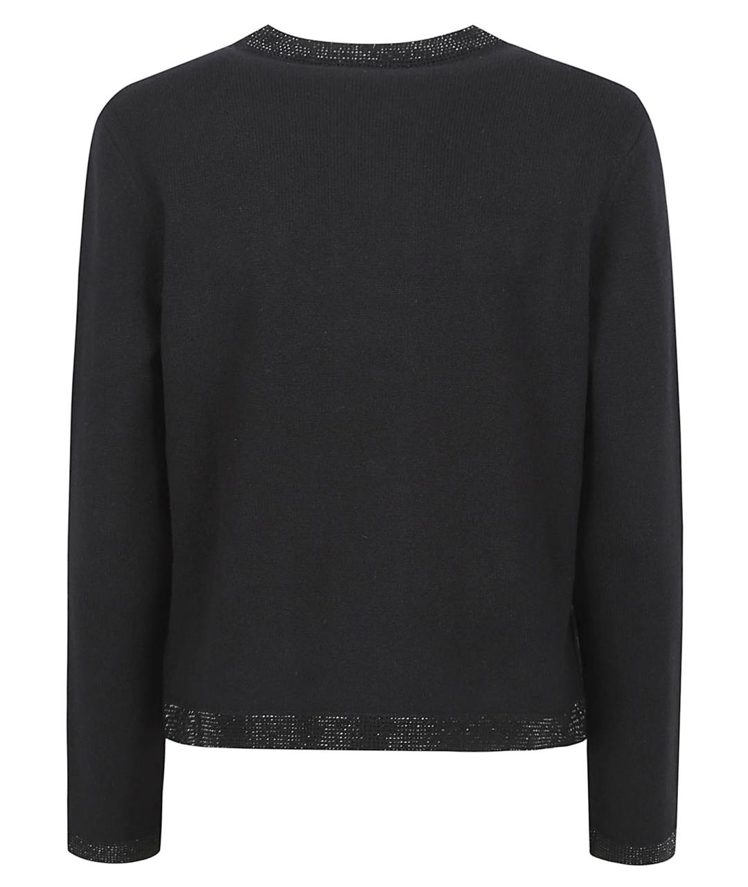 TORY BURCH Черный шерстяной кардиган, фото 3